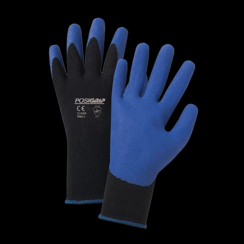 G Tek PosiGrip Seamless Air Infused PVC Glove