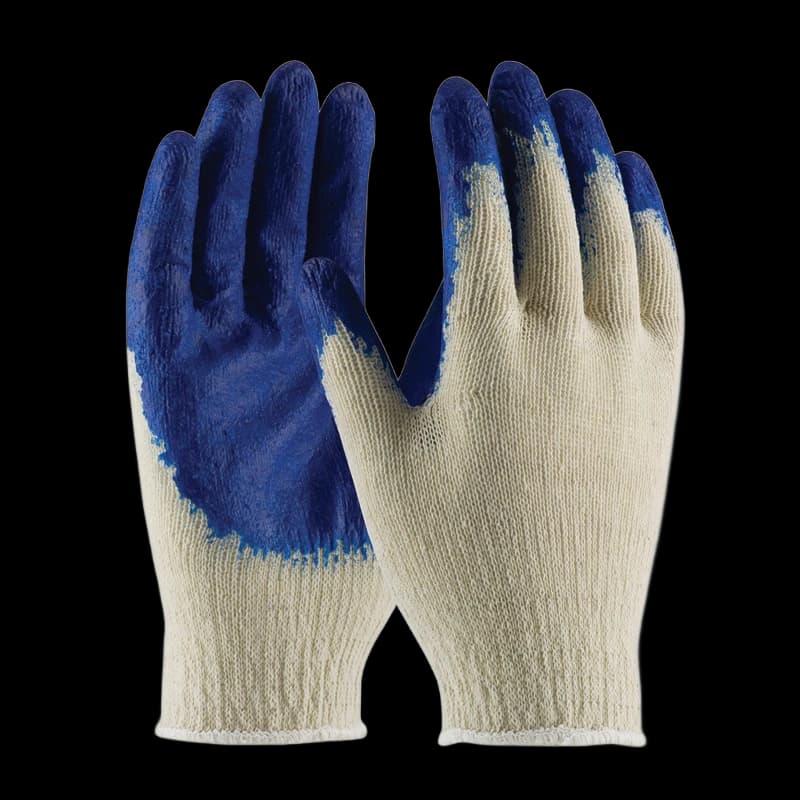 G Tek Latex Coated Seamless Knit Glove Economy
